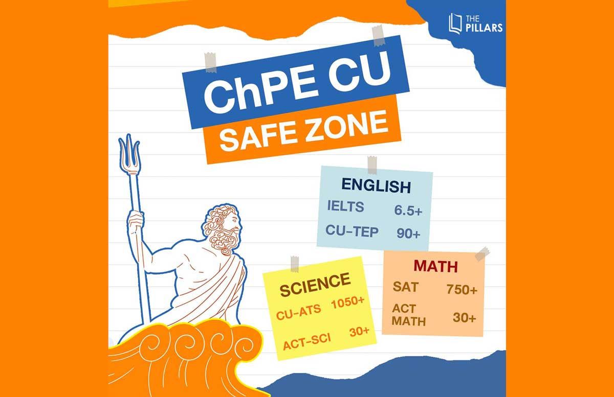 อยากเข้า ChPE CU ต้องมีคะแนนเท่าไหร่ถึงจะปลอดภัย